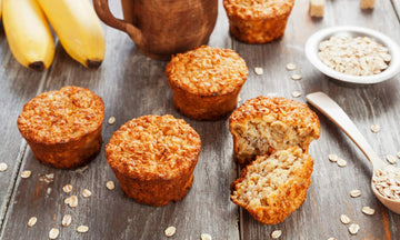 Supercharged Banana-Nut Oatmeal Cups: A Gut Health Promoting Recipe