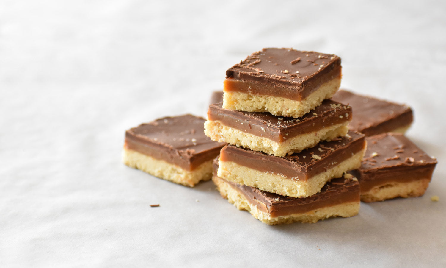 Caramel slices