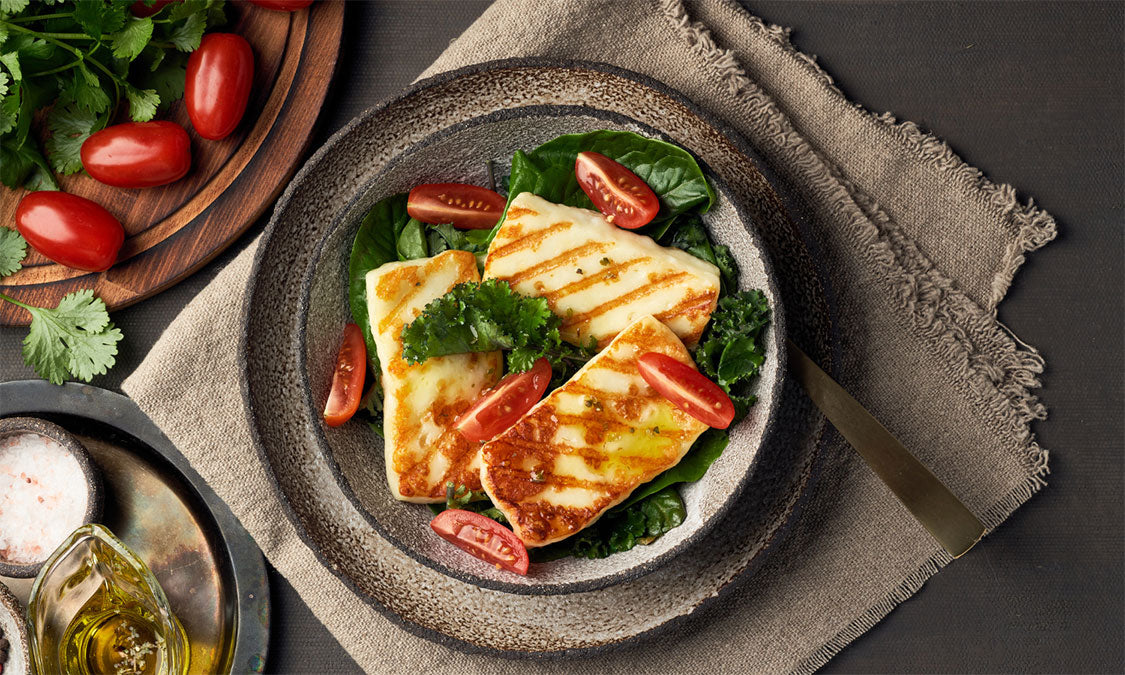 Halloumi dish